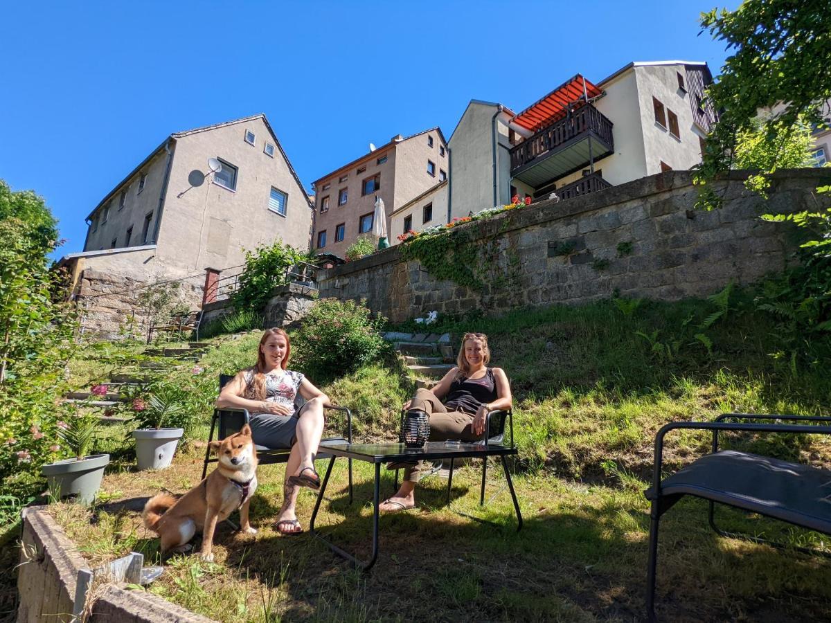 Familienwohnung für 3 mit Sauna, Pool&Terrasse - Famzi Sebnitz Exterior foto